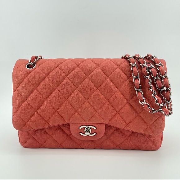 CHANEL Handbags - Chanel Jumbo Caviar Double Flap bag